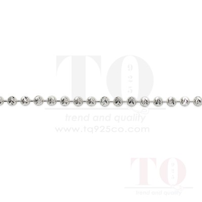 Chain: Fishbone Diamond Cut Bead