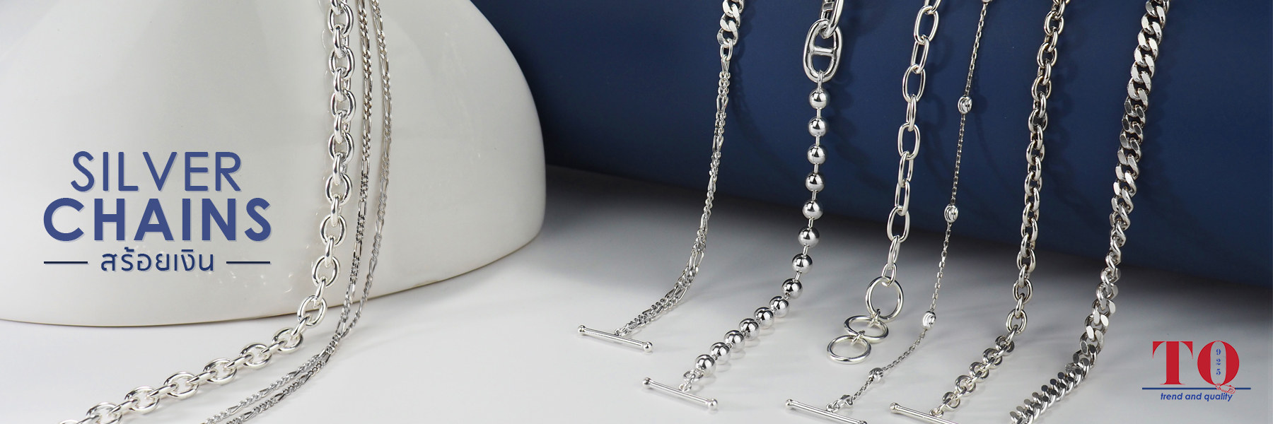 TQ925 – Silver Findings & Chains TQ925 – Silver Findings & Chains
